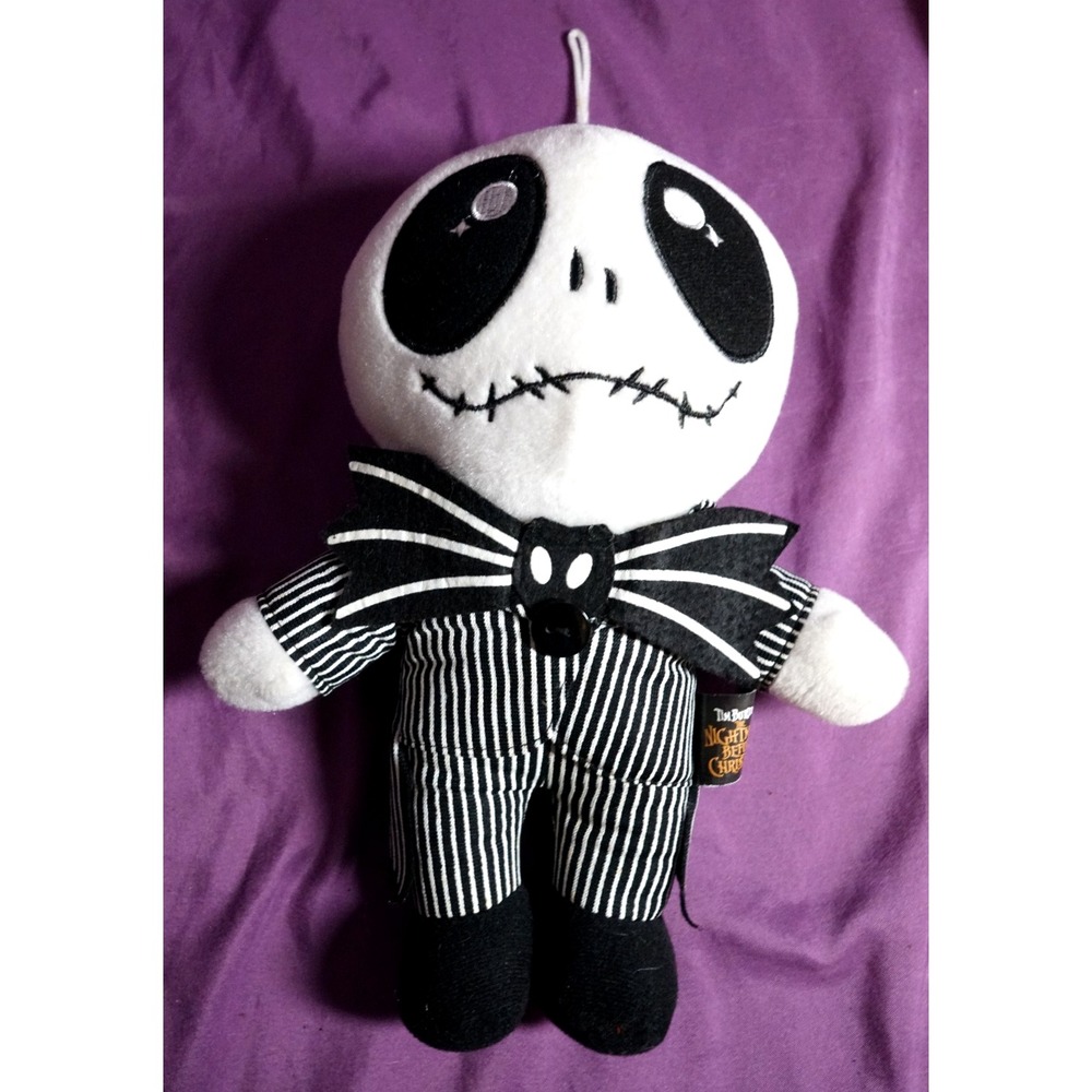 Disney *Jack Skellington* The Nightmare Before Christmas Stuffed Plush About 10"
